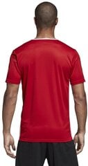 Adidas T-paita Entrada 18 Jsy Red hinta ja tiedot | Poikien paidat | hobbyhall.fi