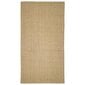 vidaXL Matto luonnollinen sisal 80x150 cm hinta ja tiedot | Isot matot | hobbyhall.fi