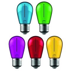 Avide LED-lamput 1W E27 Decor Filament, 5 kpl hinta ja tiedot | Lamput | hobbyhall.fi