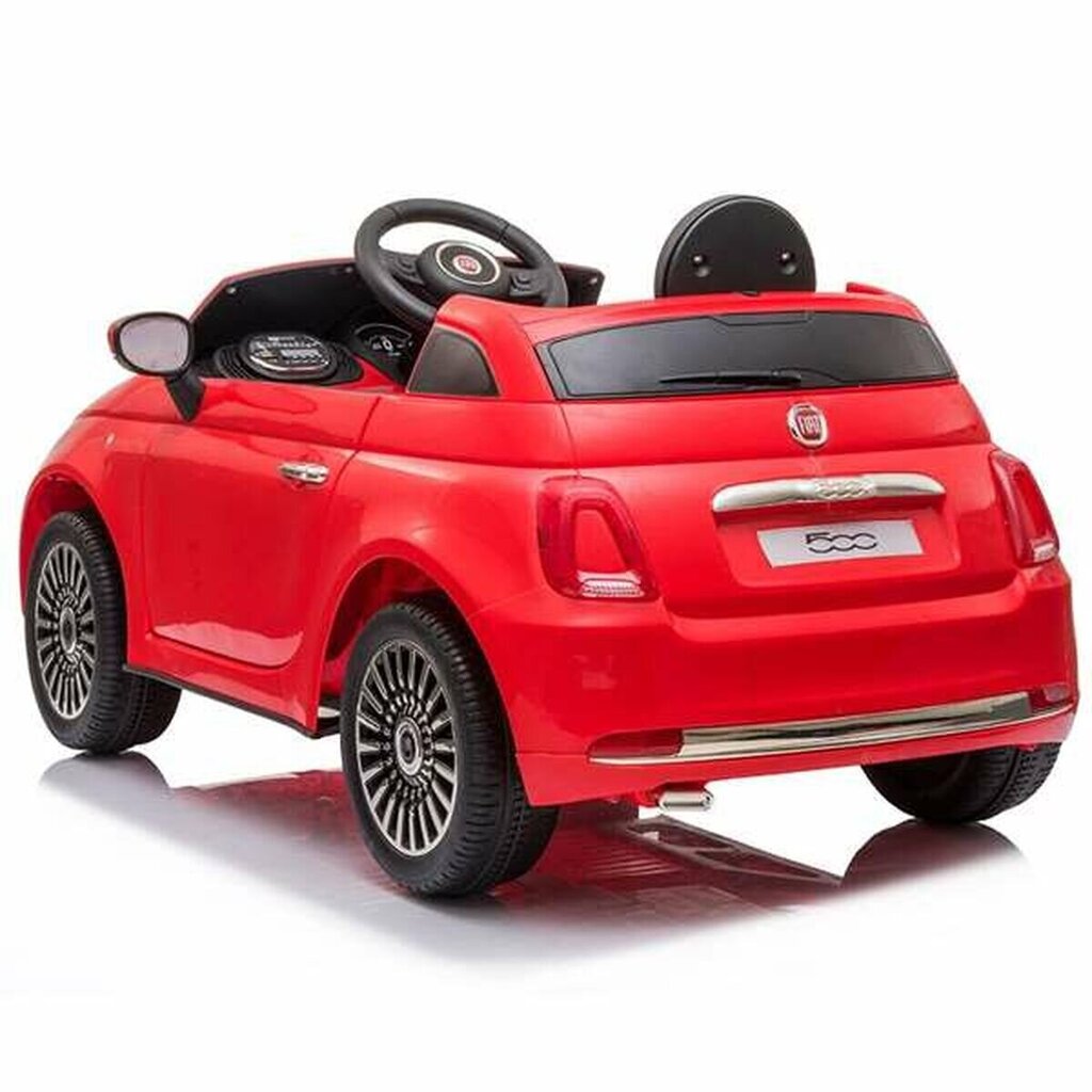 Yhden istuttava sähköauto Fiat 500 30W hinta ja tiedot | Lasten sähköautot | hobbyhall.fi