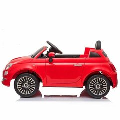Yhden istuttava sähköauto Fiat 500 30W hinta ja tiedot | Lasten sähköautot | hobbyhall.fi