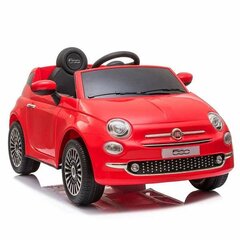 Yhden istuttava sähköauto Fiat 500 30W hinta ja tiedot | Lasten sähköautot | hobbyhall.fi