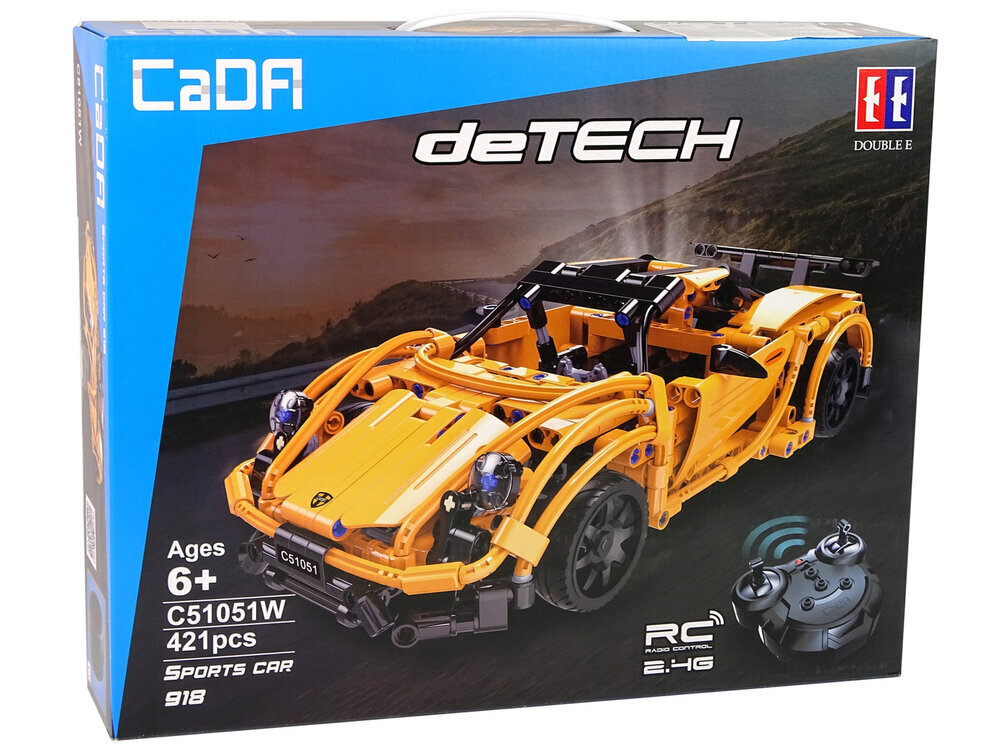 Cada constructor - rc car porsche, 421 osaa hinta ja tiedot | Poikien lelut | hobbyhall.fi