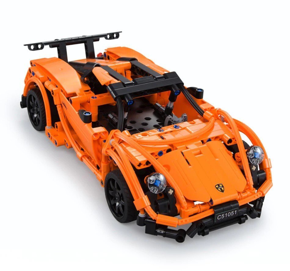 Cada constructor - rc car porsche, 421 osaa hinta ja tiedot | Poikien lelut | hobbyhall.fi