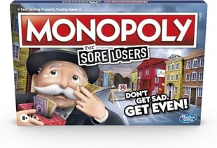 Lautapeli Hasbro Gaming Monopoly Sore Losers Edition, FI hinta ja tiedot | Lautapelit ja älypelit | hobbyhall.fi