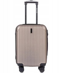 Pieni matkalaukku Wings 0593 S koko, harmaa hinta ja tiedot | Matkalaukut ja -kassit | hobbyhall.fi