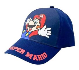 Super Mario lasten baseball-lippis, tummansininen hinta ja tiedot | Poikien hatut, huivit ja käsineet | hobbyhall.fi