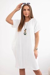 Naisten valkoinen mekko Sanita hinta ja tiedot | Mekot | hobbyhall.fi
