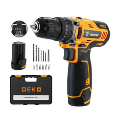 Deko Tools Deko Tools akkuiskuporakone DKCD12ID01-5S3 12V hinta ja tiedot | Käsityökalut | hobbyhall.fi