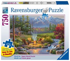 Ravensburger Puzzle 2d River Bank 750 Elements 16445 hinta ja tiedot | Palapelit | hobbyhall.fi