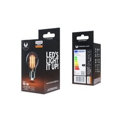 LED Bulb Filament E27 A60 8W 230V 3000K 940lm COG clear Forever Light hinta ja tiedot | Lamput | hobbyhall.fi
