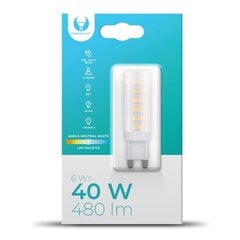 LED Bulb G9 6W 230V 4500K 480lm Forever Light hinta ja tiedot | Lamput | hobbyhall.fi