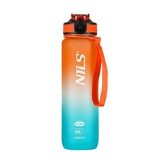 Vesipullo NILS NCD68, 1000 ml, oranssinsininen hinta ja tiedot | Juomapullot | hobbyhall.fi