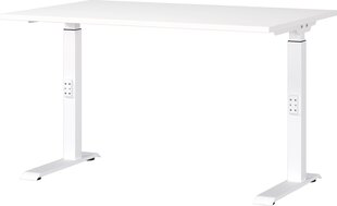 Kirjoituspöytä 7910, valkoinen hinta ja tiedot | Tietokonepöydät ja työpöydät | hobbyhall.fi