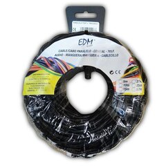 Kaapeli EDM 2 x 1,5 mm 25 m hinta ja tiedot | Tekstiilijohdot ja sähköliittimet | hobbyhall.fi