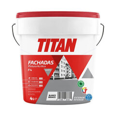 Paint Titan 125670004 valkoinen, 4 L hinta ja tiedot | Maalit | hobbyhall.fi