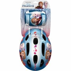 Lasten kypärä Frozen The Queen Of Snow II Combo, sininen hinta ja tiedot | Kypärät | hobbyhall.fi