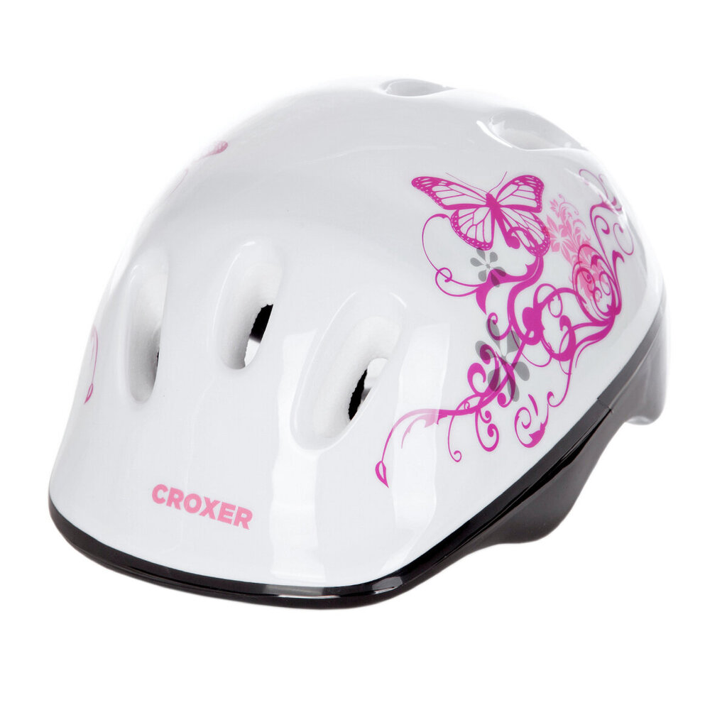 Lasten kypärä Croxer Silky White/Pink XS (48-51 cm) hinta ja tiedot | Kypärät | hobbyhall.fi