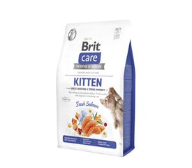 Brit Care Cat GF Kitten Gentle Digestion&Strong Immunity kissan kuivaruoka, 0,4 kg. hinta ja tiedot | Kissan kuivaruoka | hobbyhall.fi