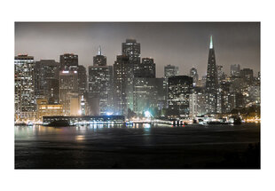 Valokuvatapetti - San Francisco by night 450x270 cm hinta ja tiedot | Valokuvatapetit | hobbyhall.fi