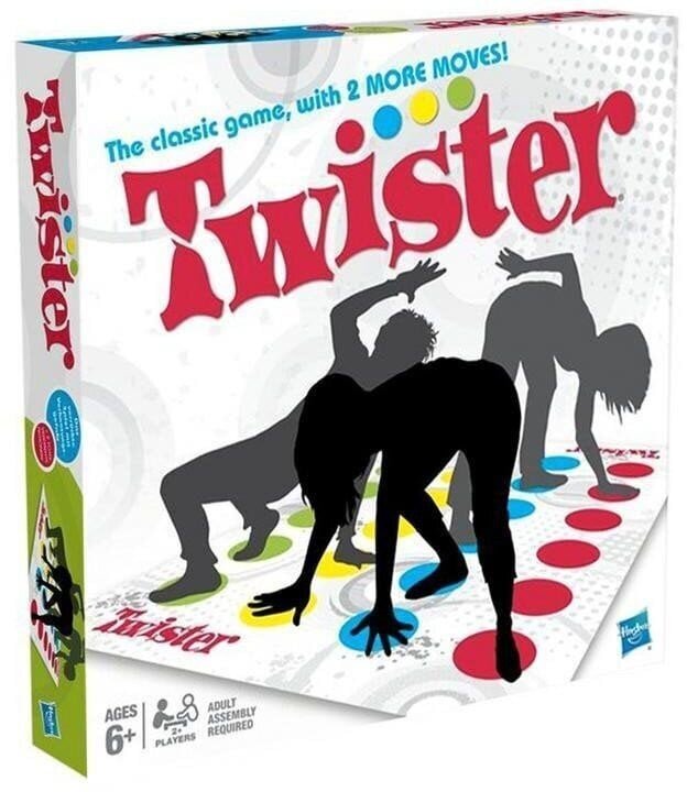 Peli Hasbro Twister 2 hinta ja tiedot | Lautapelit ja älypelit | hobbyhall.fi