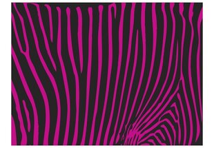 Valokuvatapetti - Zebra pattern (violet) 300x231 cm hinta ja tiedot | Valokuvatapetit | hobbyhall.fi