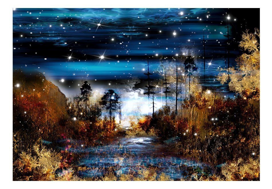 Valokuvatapetti - Magical forest 250x175 cm hinta ja tiedot | Valokuvatapetit | hobbyhall.fi