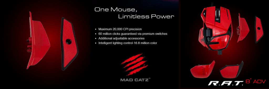 Mad catz rat8 adv gaming mouse dele nordic gaming mouse 2