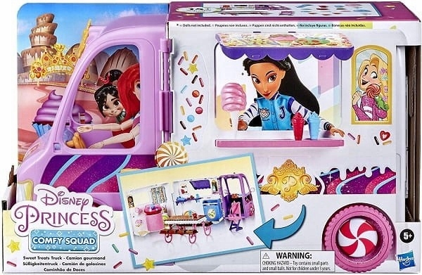 Campervan DISNEY Dolls Disney E9617 maket makeiset lapsille 5 vuotta +