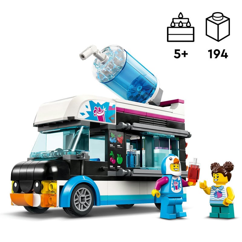 60384 LEGO® City kioski pyörillä pingviini hinta 