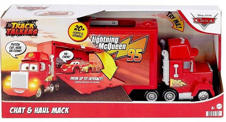 AUTOT TIR MACK LIGHT + SOUND TRANSPORTER Valmistaja Mattel