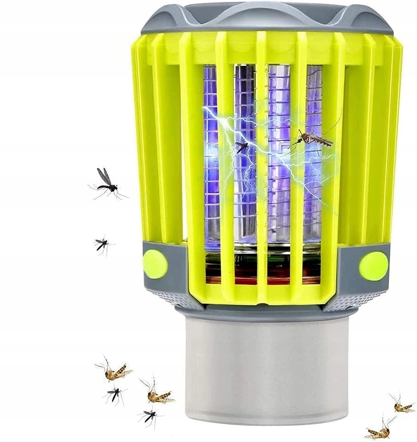 Hyönteismyrkkylamppu hyttysille Ladattava UV 3in1