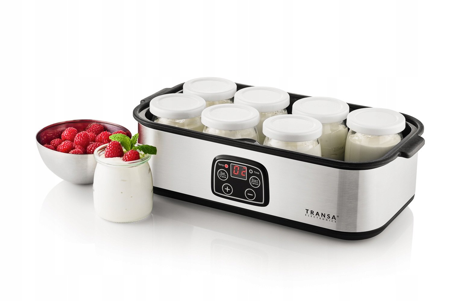 JOGURTTIKONEET Kotitekoinen jogurtti 1,4L 8 purkkia TRANSA Brand Transa Electronics