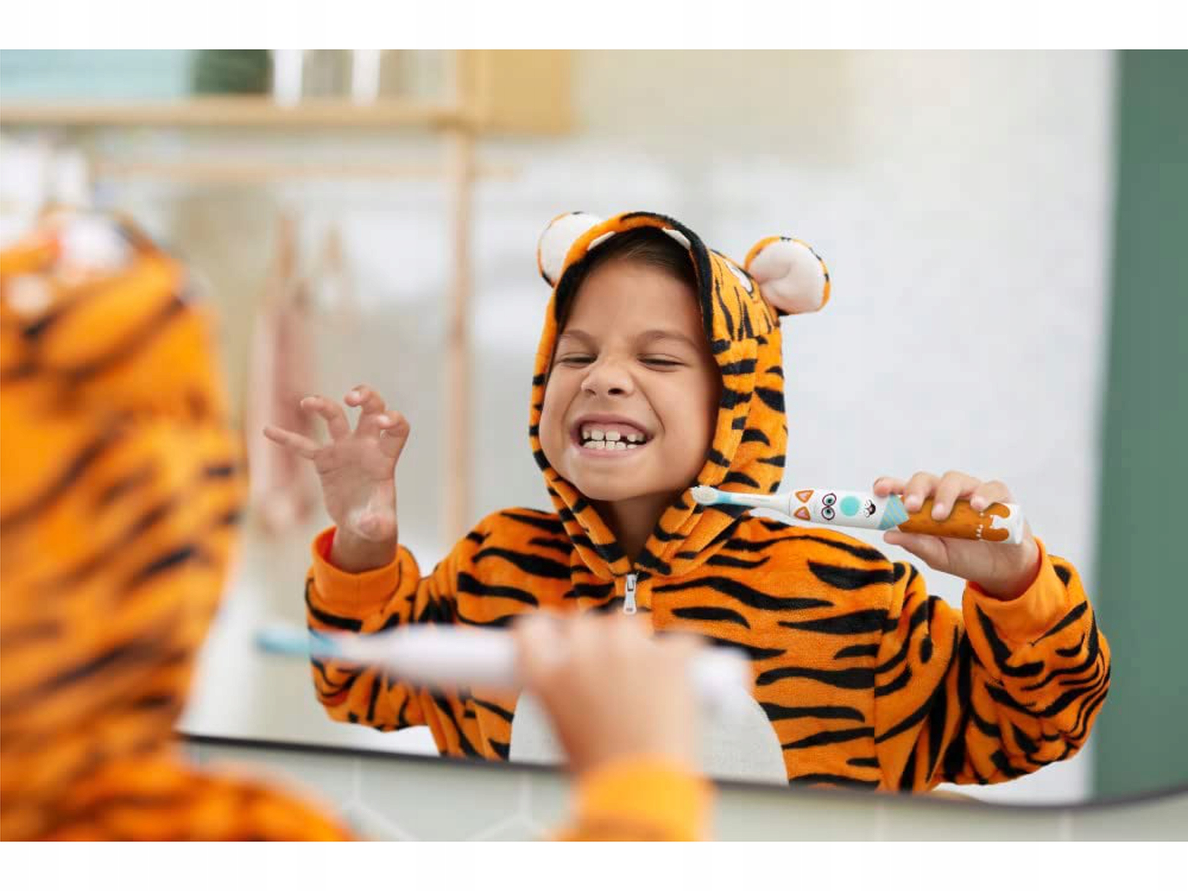 Philips Sonic -hammasharja lapsille Lapsille Pääväri on valkoinen