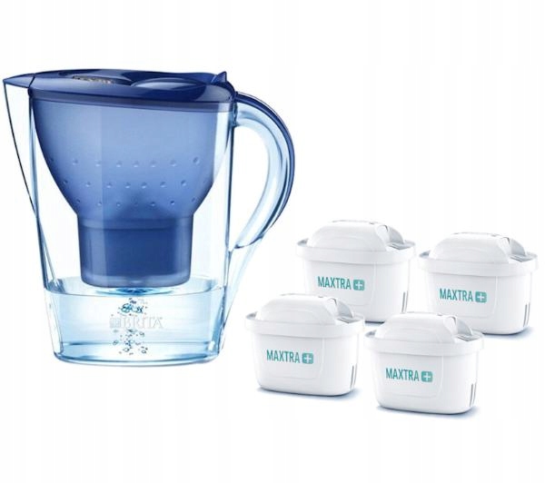 Brita Marella XL suodatinkannu + 4 patruunaa