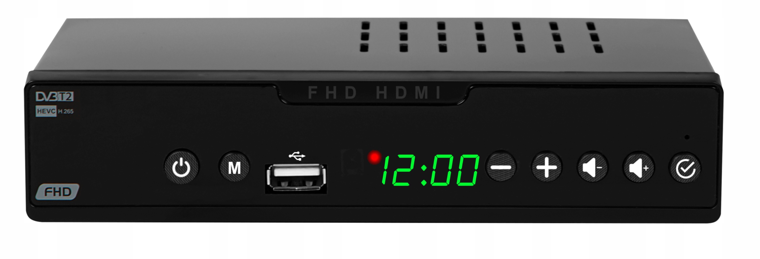 TERRESTRIAL TV DECODER DVB-T2-VIRITIN HDMI USB FULL HD EAN (GTIN) 5900804125495