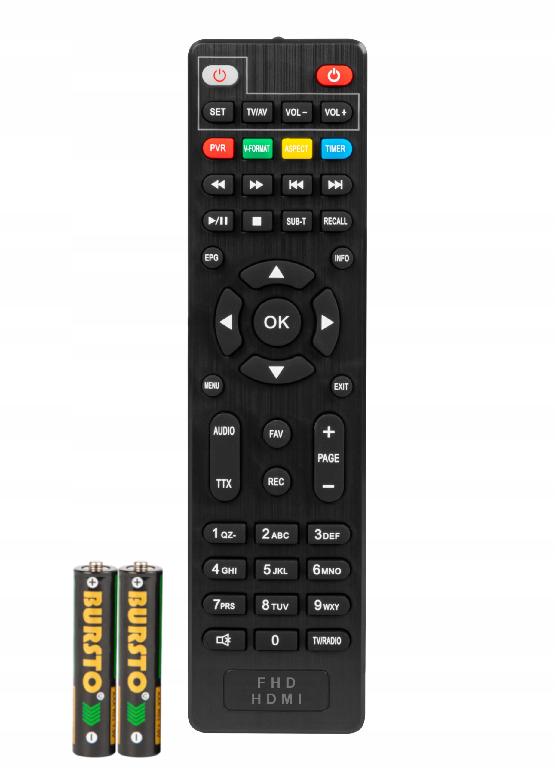 TERRESTRIAL TV-DEKODER DVB-T2-VIRITIN HDMI USB FULL HD Malli 4525FHD