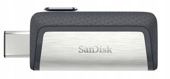 Nopea Pendrive SanDisk Dual Drive USB-C 128GB OTG USB 3.1 -liitäntä