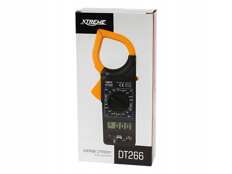 Xtreme DT-266 500 V digitaalinen puristinmittari Merkki Xtreme