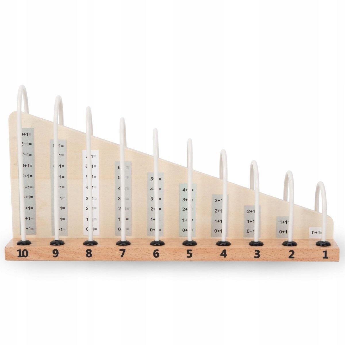 Puinen abacus - Montessori, oppii laskemaan Lapsen ikää 3 vuotta +