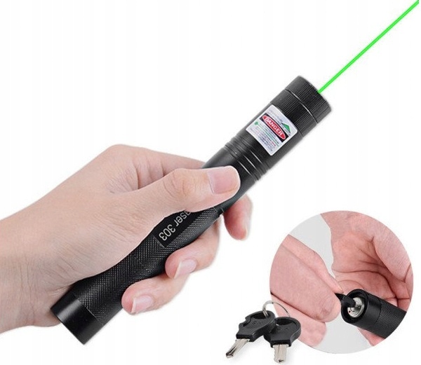 GREEN LASER LASER POINTER SUURI VASTAUS JA TEHO Tuotteen paino yksittäispakkauksella 0,5 kg