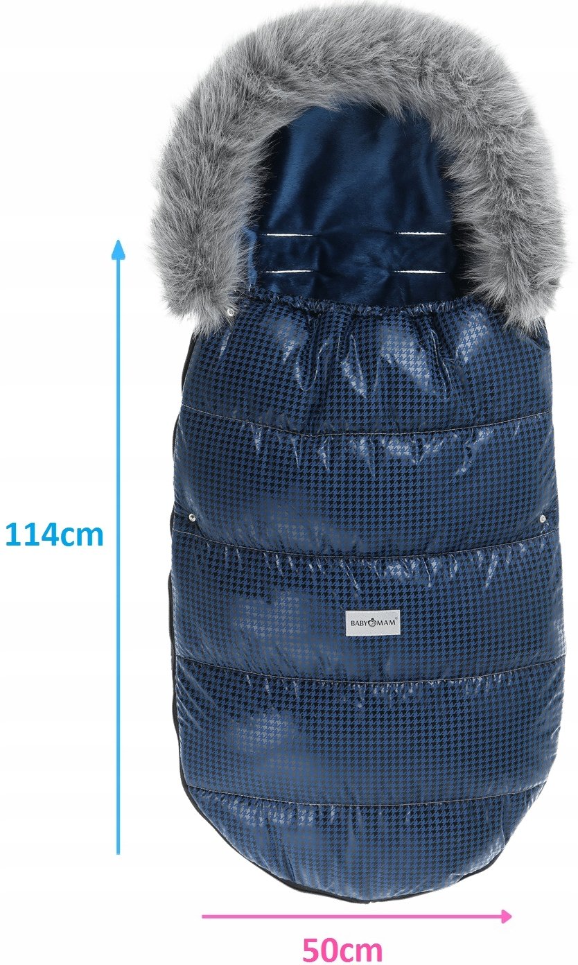 BABYMAM-makuupussi talvikelkkaan MAXI PERFORMANCE 114cm Pakkaus kunto: alkuperäinen