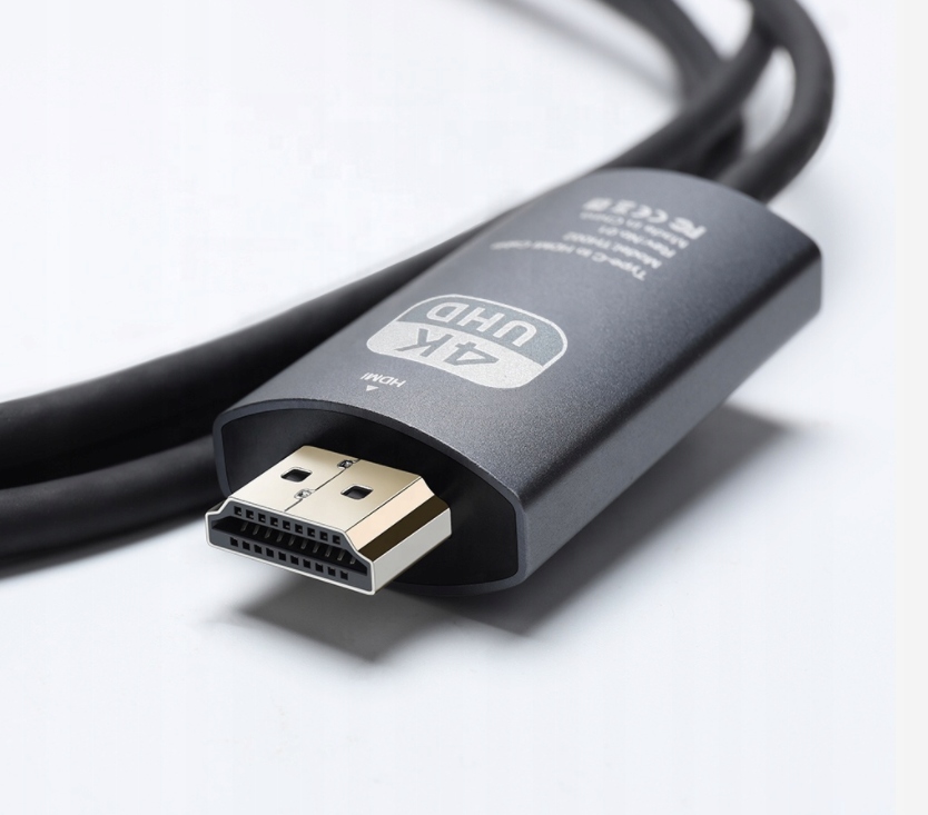SOVITINKAAPELI USB-C 3.1 TYYPPI C - HDMI 4K MHL 200cm Valmistaja Zenwire