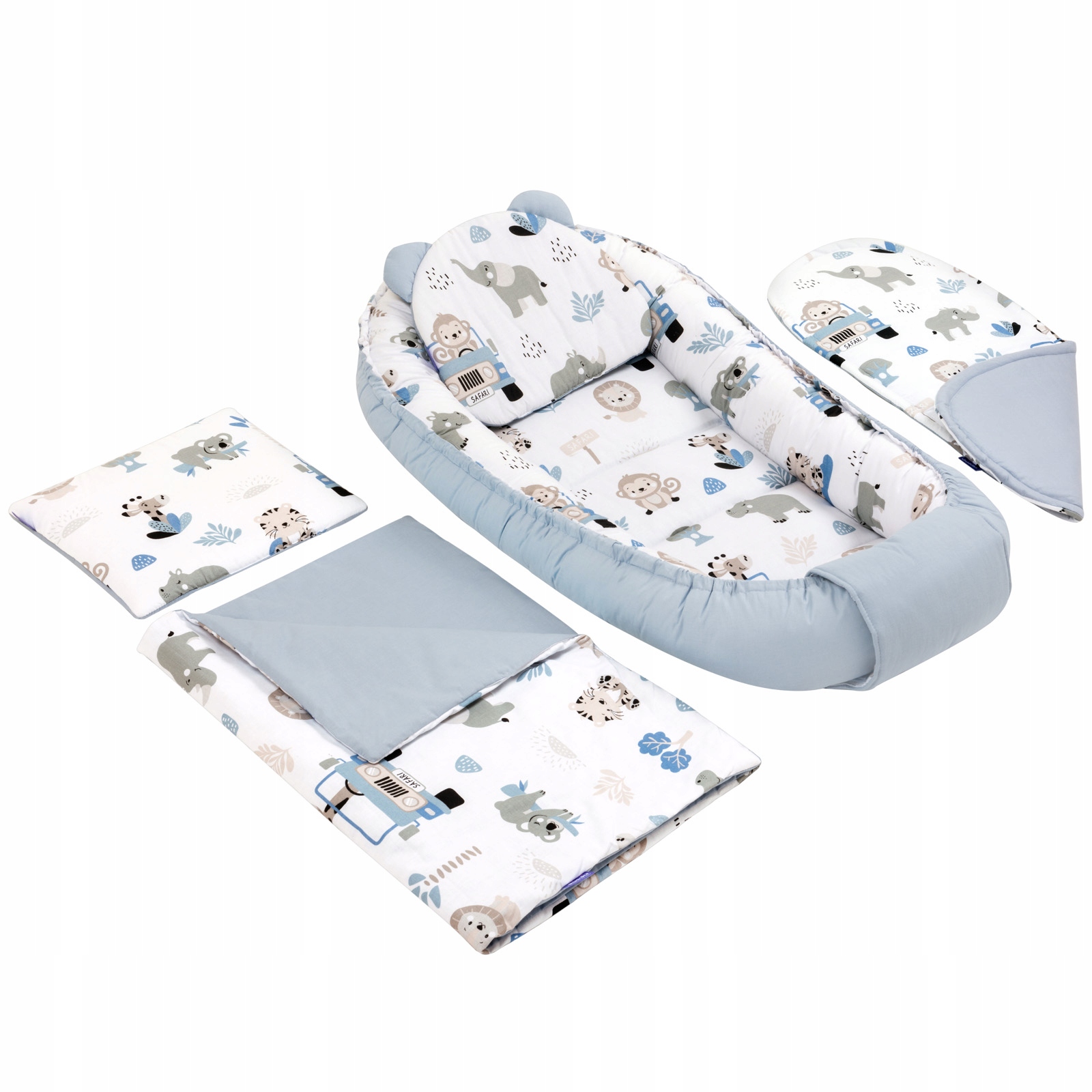 COCOON Comfort 100 % puuvillasetti 5in1 sininen EAN (GTIN) 5904506804139