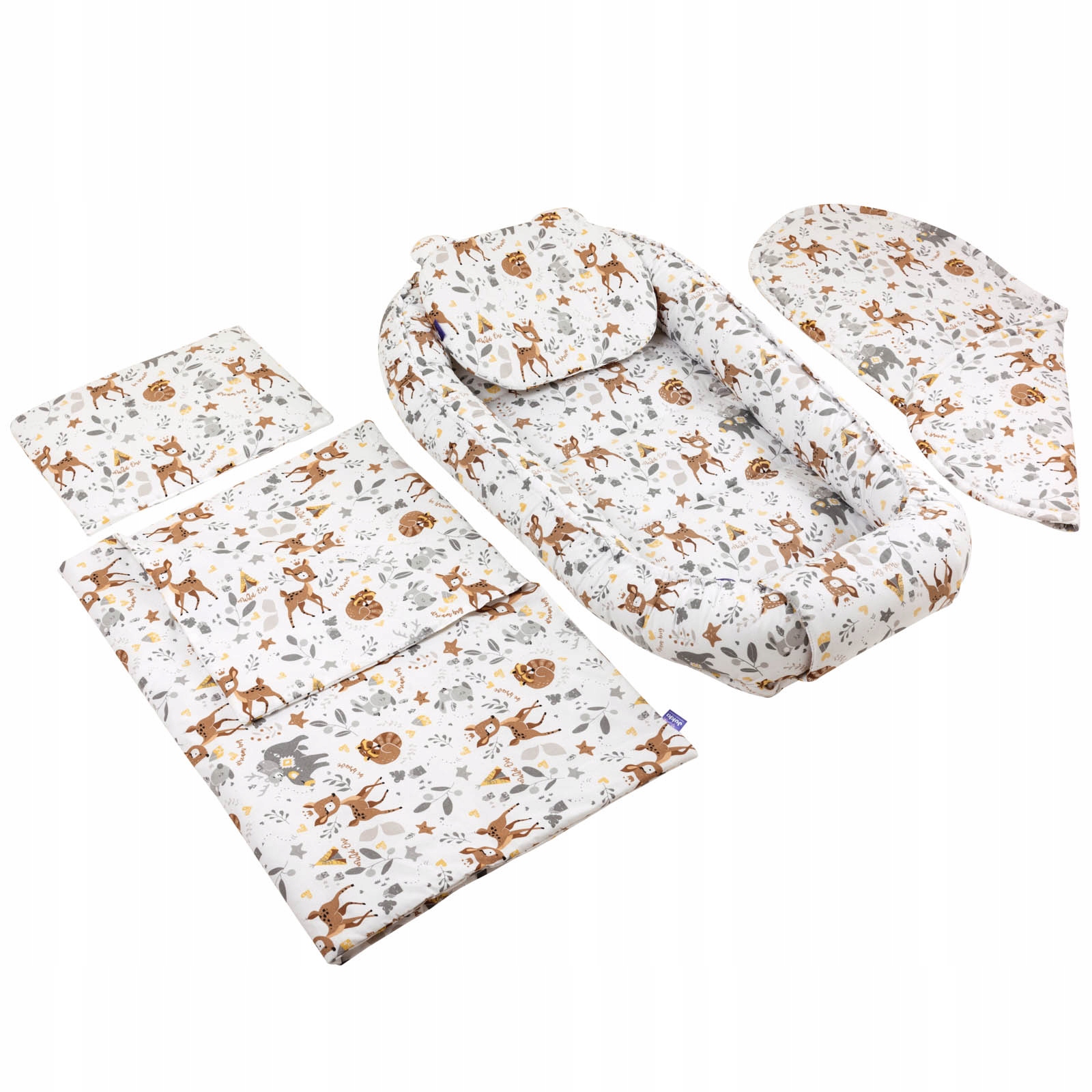 XXL COTTON COCOON BABY rinkinys 5in1 JUKKI EAN (GTIN) 5904506806256