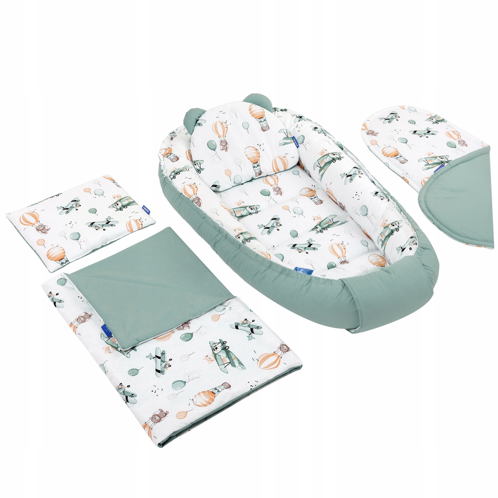 BABY COTTON SET 5 in 1 JUKKA COCOON EAN (GTIN) 5904506806188