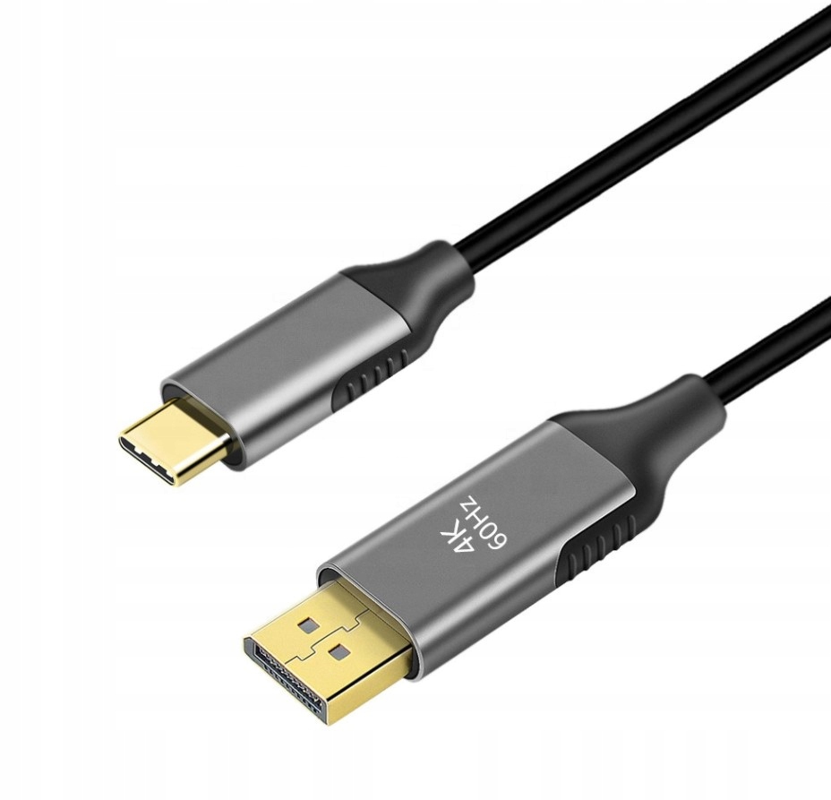 KAAPELI USB-C DisplayPort 4K 60Hz Mac MACBOOK TH 3.0