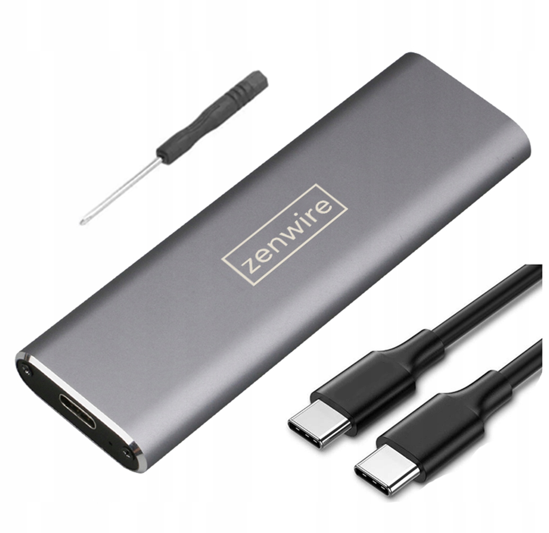Adapter Pocket m.2 SSD USB-C m2 SATA-kotelo