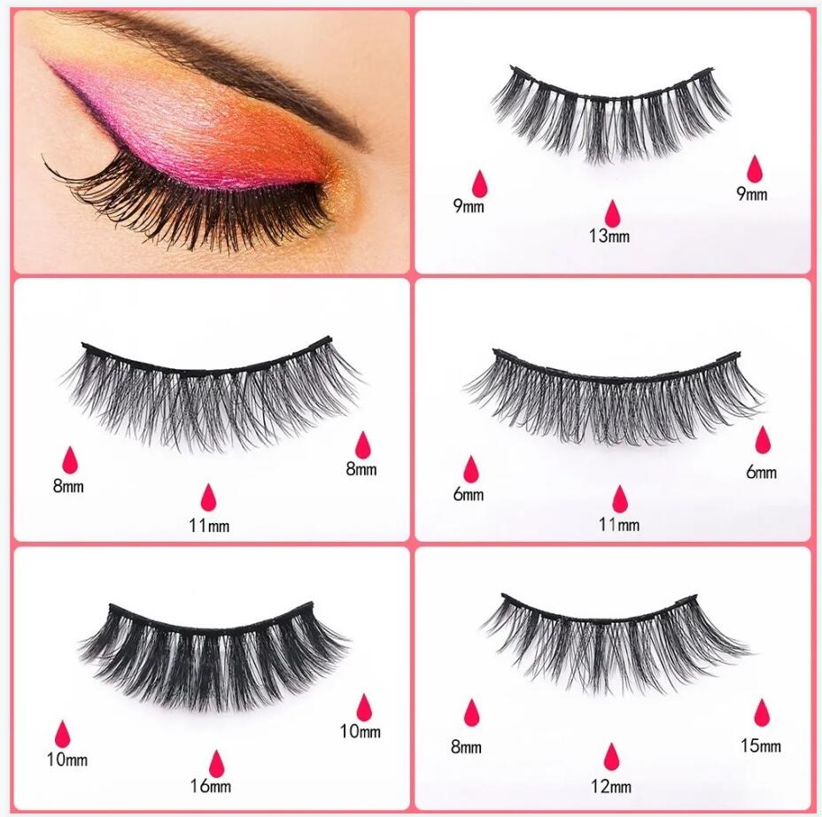 MAGNETIC EYElashES + EYE TOOLS pinsettisarja 10 PARIA Valmistajakoodi BE1109