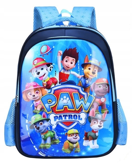 PAW PATROL koulureppu, kiinteä, A4, iso, LAATU